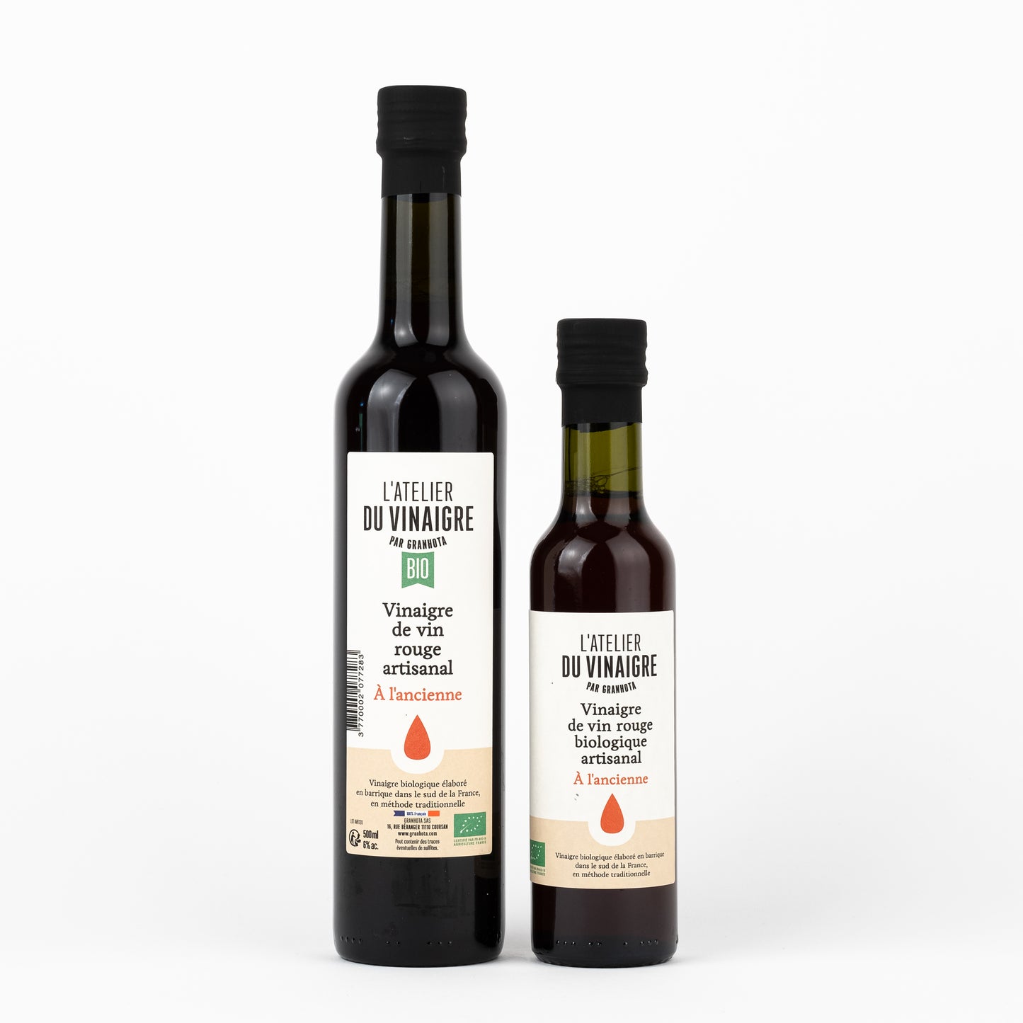 Vinaigre de vin rouge biologique