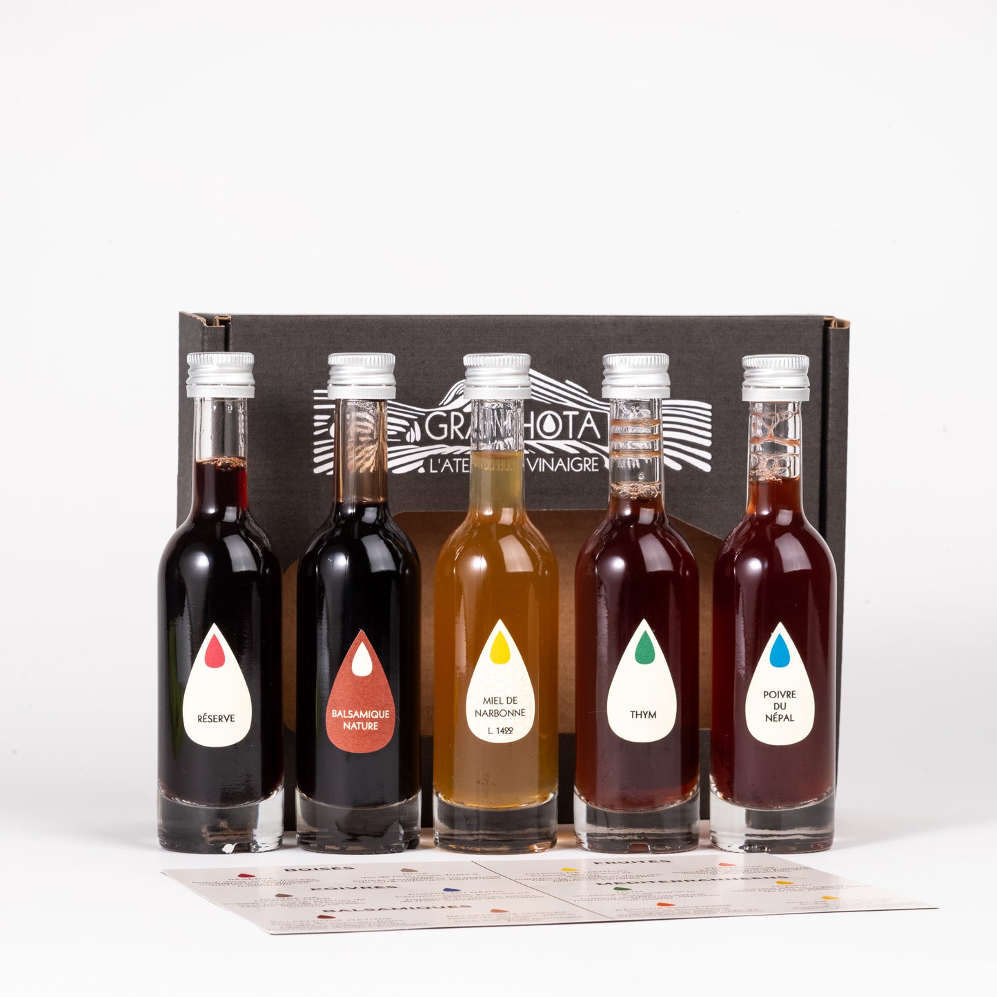 Coffret découverte 5 vinaigres